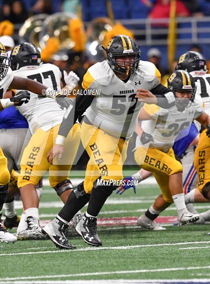 Thumbnail 1 in Brennan vs Westlake (UIL 6A Area Playoff) photogallery.