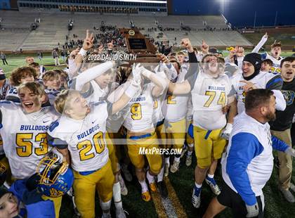 Thumbnail 3 in Adrian vs. East Buchanan (MSHSAA Class 1 Championship) photogallery.