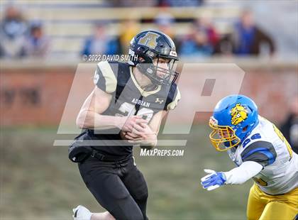 Thumbnail 1 in Adrian vs. East Buchanan (MSHSAA Class 1 Championship) photogallery.