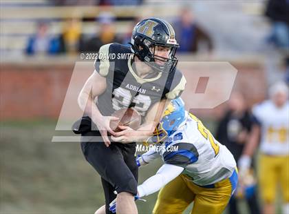 Thumbnail 3 in Adrian vs. East Buchanan (MSHSAA Class 1 Championship) photogallery.
