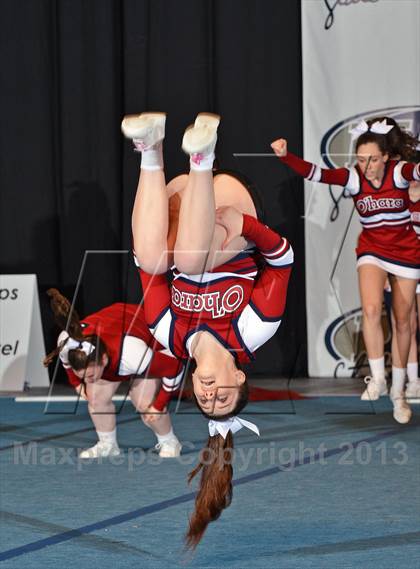 Thumbnail 2 in PIAA Competitive Spirit Championships (Large Squad Cheerbacks) photogallery.