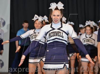 Thumbnail 1 in PIAA Competitive Spirit Championships (Large Squad Cheerbacks) photogallery.