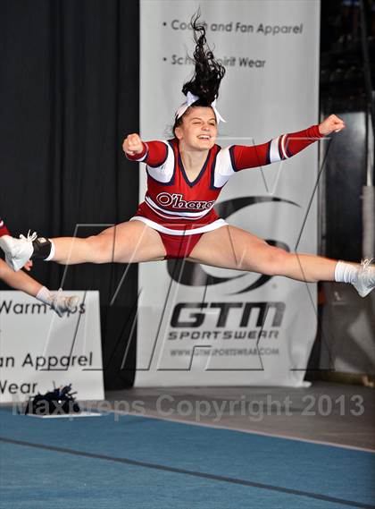 Thumbnail 1 in PIAA Competitive Spirit Championships (Large Squad Cheerbacks) photogallery.