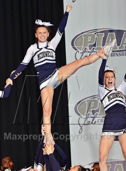Thumbnail 3 in PIAA Competitive Spirit Championships (Large Squad Cheerbacks) photogallery.