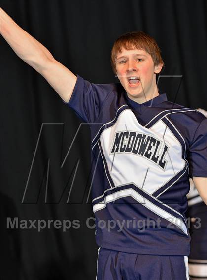 Thumbnail 1 in PIAA Competitive Spirit Championships (Large Squad Cheerbacks) photogallery.