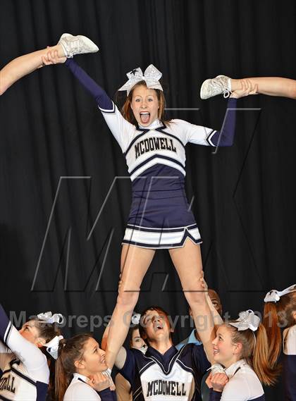 Thumbnail 2 in PIAA Competitive Spirit Championships (Large Squad Cheerbacks) photogallery.