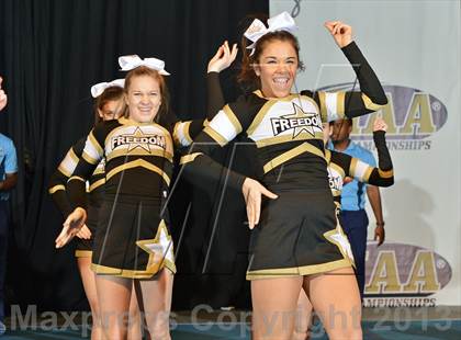 Thumbnail 3 in PIAA Competitive Spirit Championships (Large Squad Cheerbacks) photogallery.