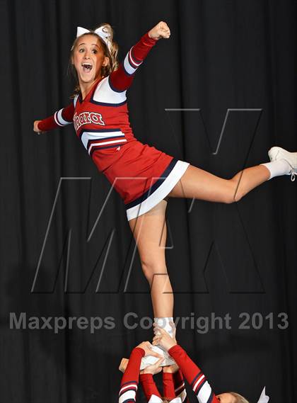 Thumbnail 1 in PIAA Competitive Spirit Championships (Large Squad Cheerbacks) photogallery.