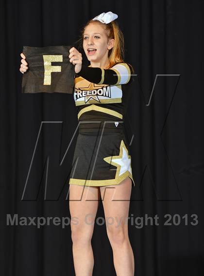 Thumbnail 1 in PIAA Competitive Spirit Championships (Large Squad Cheerbacks) photogallery.