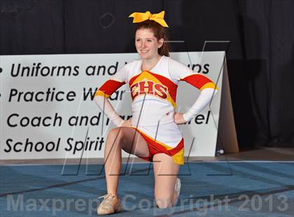 Thumbnail 1 in PIAA Competitive Spirit Championships (Large Squad Cheerbacks) photogallery.