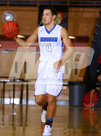 Thumbnail 2 in Valor Christian vs. Bingham (Tarkanian Classic) photogallery.