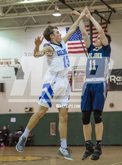 Thumbnail 1 in Pope John XXIII vs. Covington Catholic (Skyline Classic) photogallery.
