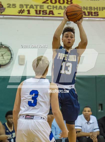 Thumbnail 1 in Pope John XXIII vs. Covington Catholic (Skyline Classic) photogallery.