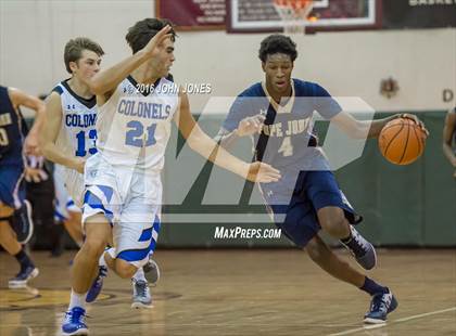 Thumbnail 3 in Pope John XXIII vs. Covington Catholic (Skyline Classic) photogallery.
