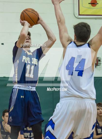 Thumbnail 2 in Pope John XXIII vs. Covington Catholic (Skyline Classic) photogallery.