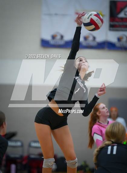 Thumbnail 3 in Scottsdale Christian Academy vs. Show Low (Spiketown Invitational) photogallery.