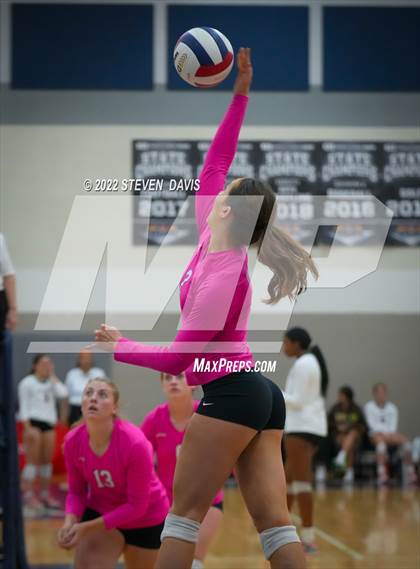 Thumbnail 2 in Scottsdale Christian Academy vs. Show Low (Spiketown Invitational) photogallery.