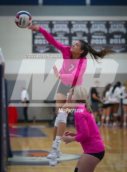 Thumbnail 3 in Scottsdale Christian Academy vs. Show Low (Spiketown Invitational) photogallery.