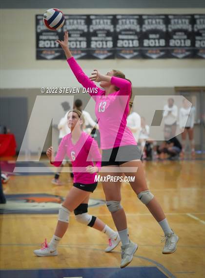 Thumbnail 3 in Scottsdale Christian Academy vs. Show Low (Spiketown Invitational) photogallery.