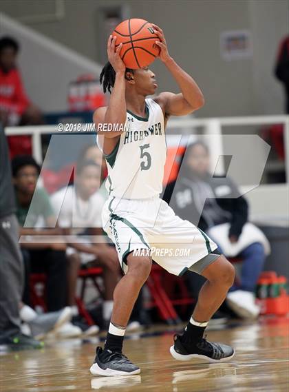 Thumbnail 2 in Plano East vs Fort Bend Hightower (McDonald's Texas Invitational) photogallery.