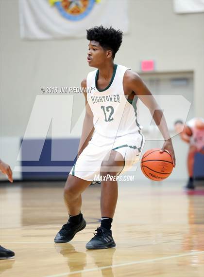 Thumbnail 2 in Plano East vs Fort Bend Hightower (McDonald's Texas Invitational) photogallery.