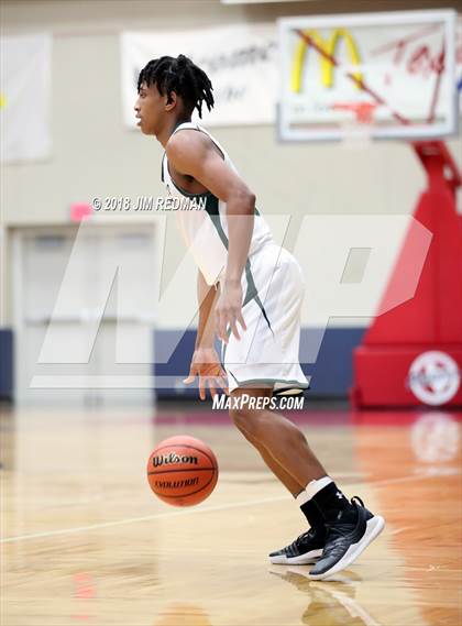 Thumbnail 3 in Plano East vs Fort Bend Hightower (McDonald's Texas Invitational) photogallery.