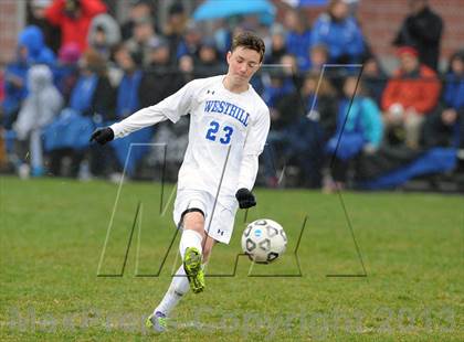 Thumbnail 1 in Westhill vs. Carle Place (NYSPHSAA Class B Final) photogallery.