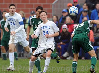 Thumbnail 1 in Westhill vs. Carle Place (NYSPHSAA Class B Final) photogallery.
