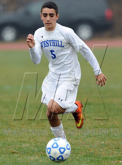 Thumbnail 3 in Westhill vs. Carle Place (NYSPHSAA Class B Final) photogallery.
