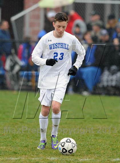 Thumbnail 2 in Westhill vs. Carle Place (NYSPHSAA Class B Final) photogallery.