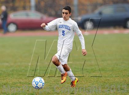 Thumbnail 1 in Westhill vs. Carle Place (NYSPHSAA Class B Final) photogallery.