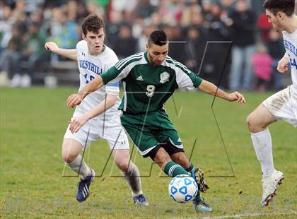 Thumbnail 3 in Westhill vs. Carle Place (NYSPHSAA Class B Final) photogallery.