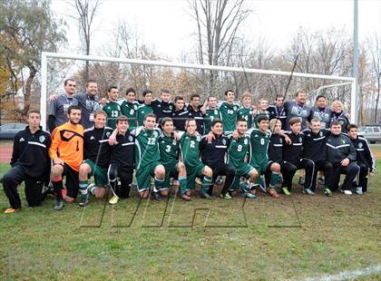 Thumbnail 2 in Westhill vs. Carle Place (NYSPHSAA Class B Final) photogallery.
