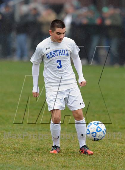 Thumbnail 2 in Westhill vs. Carle Place (NYSPHSAA Class B Final) photogallery.