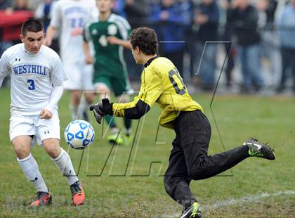 Thumbnail 1 in Westhill vs. Carle Place (NYSPHSAA Class B Final) photogallery.