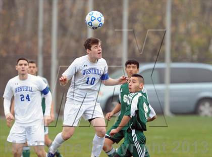Thumbnail 1 in Westhill vs. Carle Place (NYSPHSAA Class B Final) photogallery.