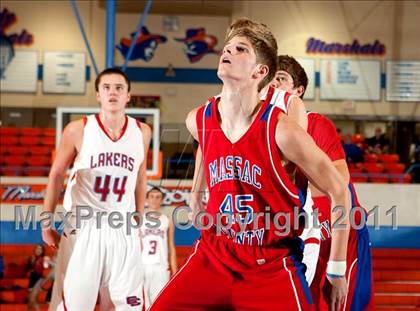 Thumbnail 3 in Calloway County vs. Massac County (Marshall County Hoopfest) photogallery.