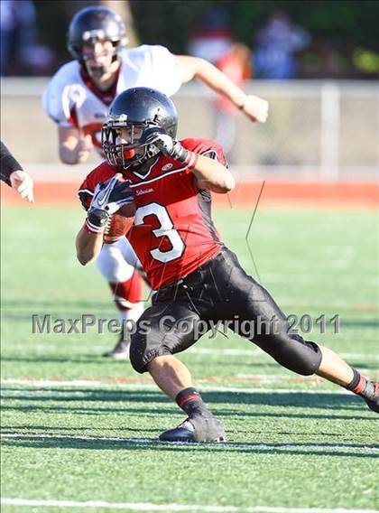 Thumbnail 2 in Healdsburg @ Salesian (CIF NCS D4 Semifinal) photogallery.