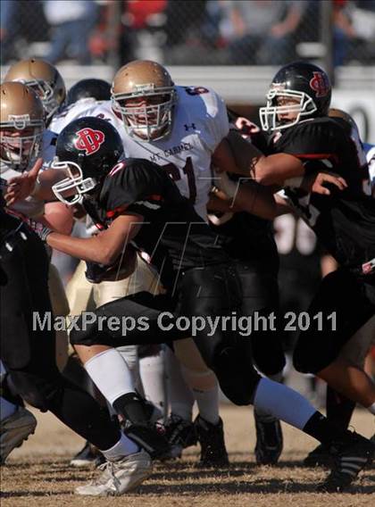 Thumbnail 3 in  Mt. Carmel vs. DuQuoin (IHSA Class 3A Quarterfinal) photogallery.