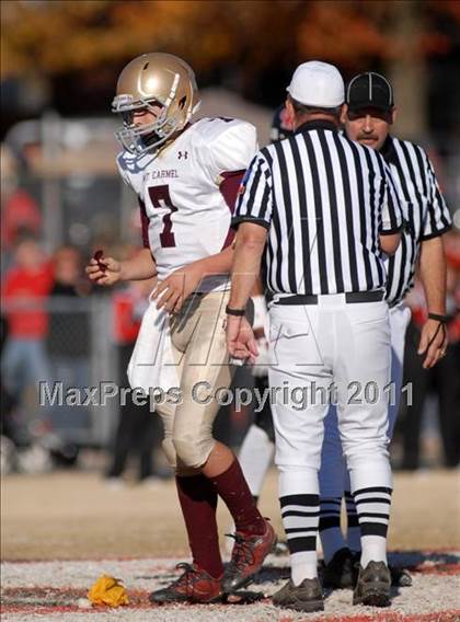 Thumbnail 3 in  Mt. Carmel vs. DuQuoin (IHSA Class 3A Quarterfinal) photogallery.