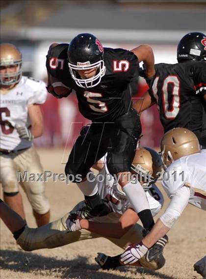 Thumbnail 1 in  Mt. Carmel vs. DuQuoin (IHSA Class 3A Quarterfinal) photogallery.