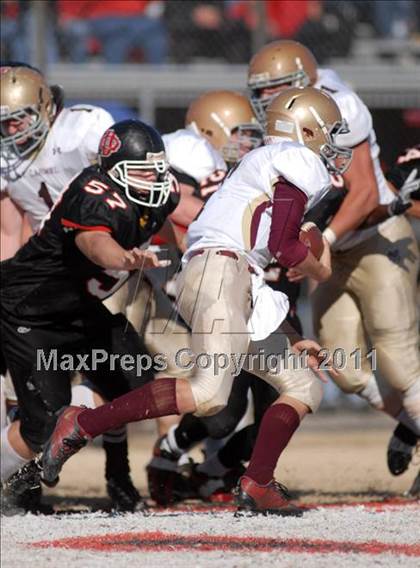Thumbnail 1 in  Mt. Carmel vs. DuQuoin (IHSA Class 3A Quarterfinal) photogallery.