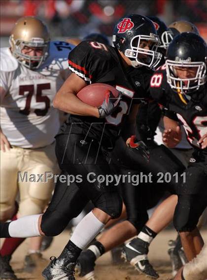 Thumbnail 3 in  Mt. Carmel vs. DuQuoin (IHSA Class 3A Quarterfinal) photogallery.