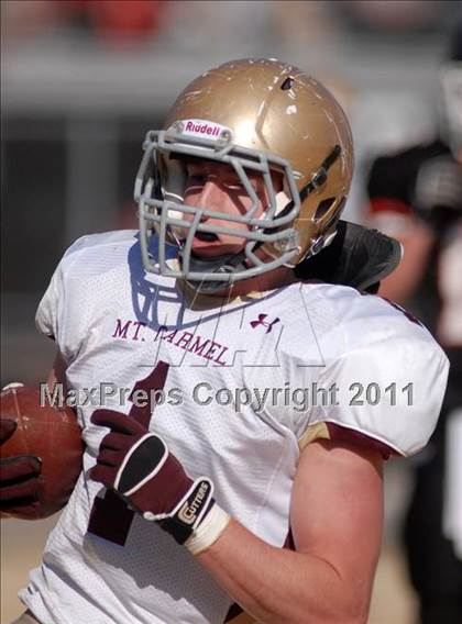 Thumbnail 1 in  Mt. Carmel vs. DuQuoin (IHSA Class 3A Quarterfinal) photogallery.