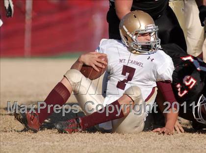 Thumbnail 1 in  Mt. Carmel vs. DuQuoin (IHSA Class 3A Quarterfinal) photogallery.