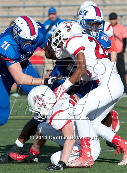 Thumbnail 2 in Cherry Creek vs Chaparral (CHSAA First Round Playoff) photogallery.