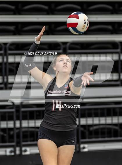 Thumbnail 2 in Mountain View vs. Hurricane (UHSAA 4A Tournament) photogallery.