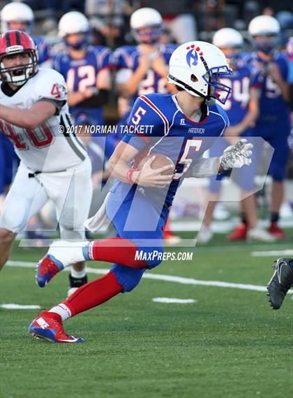 Thumbnail 3 in Hodgeman County vs Hanover (KSHSAA 8M D2 Final) photogallery.