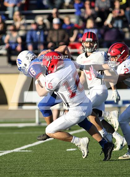 Thumbnail 2 in Hodgeman County vs Hanover (KSHSAA 8M D2 Final) photogallery.