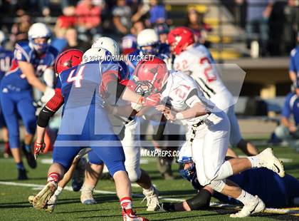 Thumbnail 2 in Hodgeman County vs Hanover (KSHSAA 8M D2 Final) photogallery.
